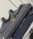 Сумка Saint Laurent Icare In Raffia Black